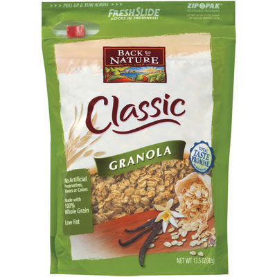 Potentially dangerous: Back to Nature Classic Granola